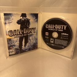 Call Of Duty World At War PS3 