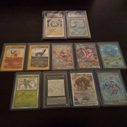 Pokemon Cards/Slabs For Trade/Sale