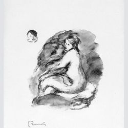 Renior Originall Lithograph Artwork