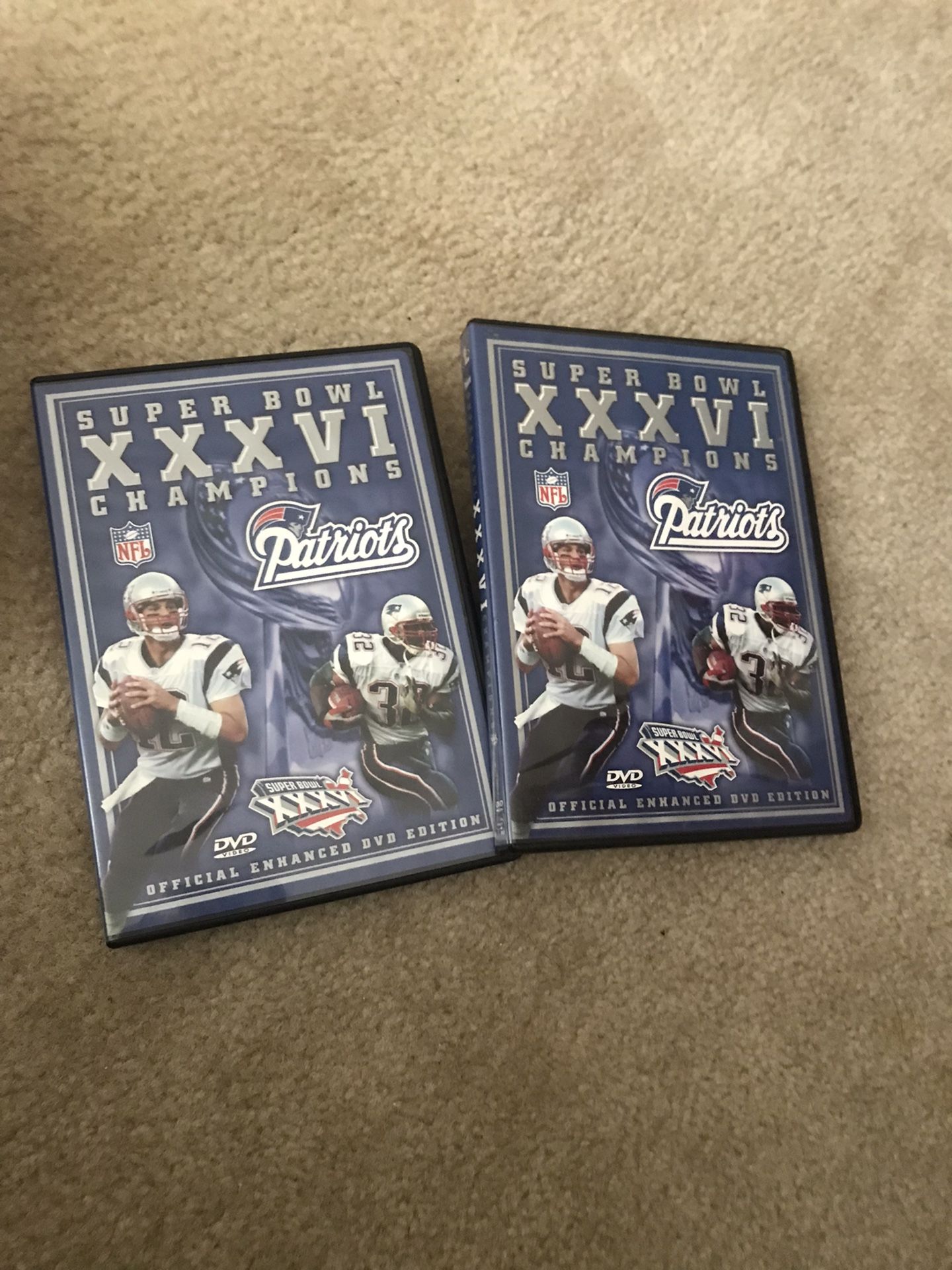 Patriots Dvds