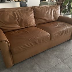 Robb & Stucky - Real American Leather Sofa bed