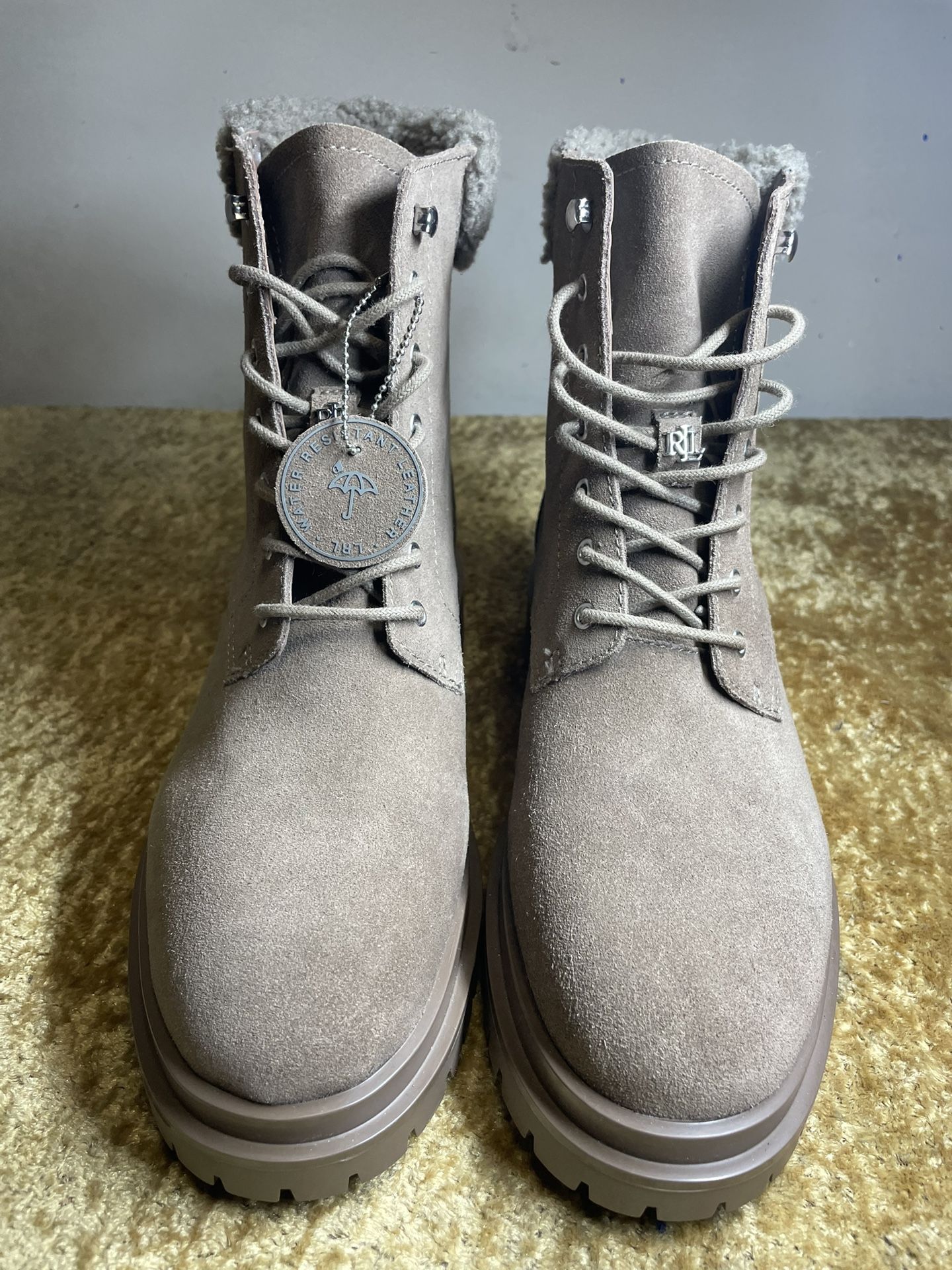 Ralph Lauren Carlee Water 💦 Resistant Boots