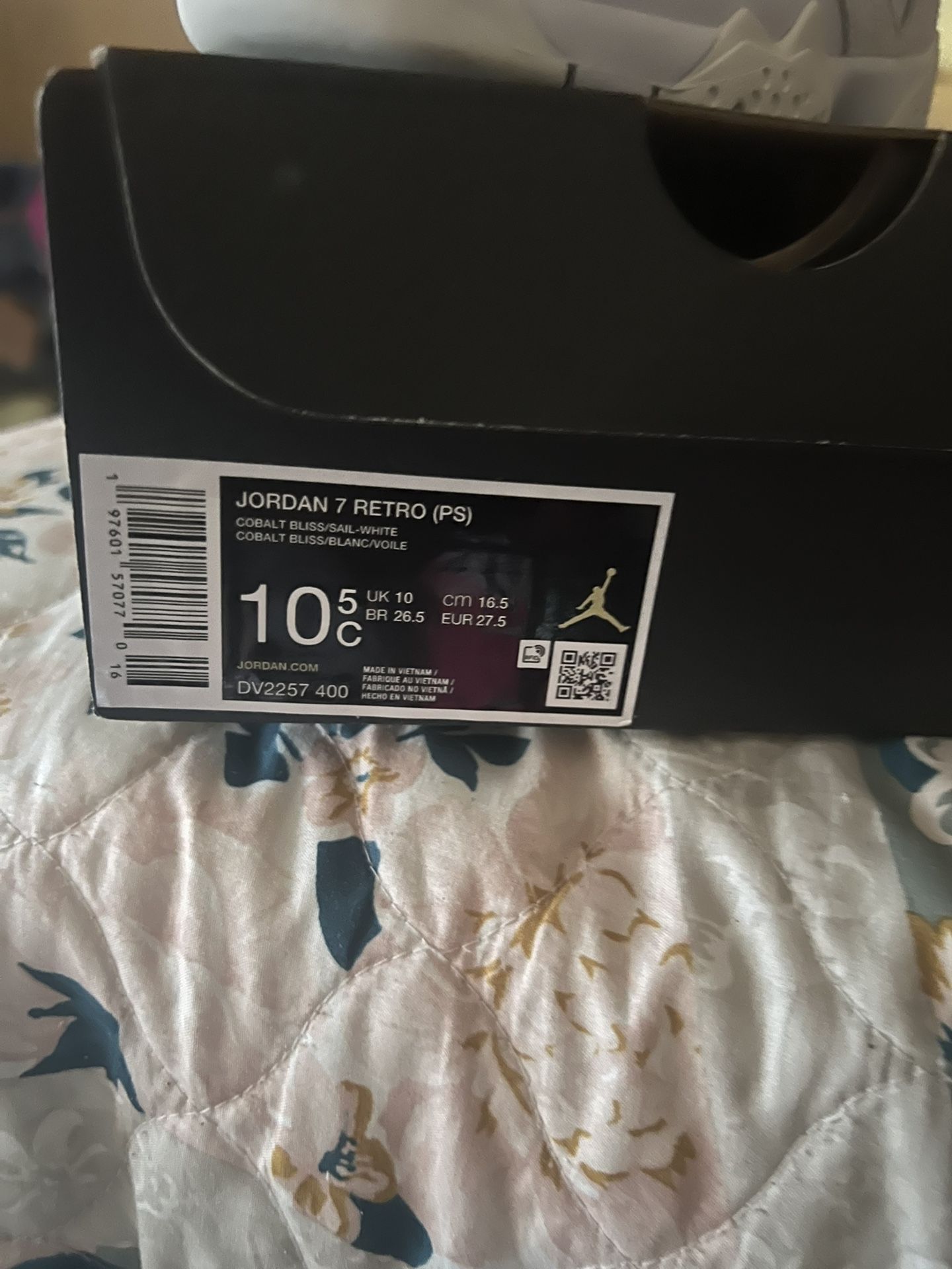 Jordan seven retro PS brand new never touch concrete