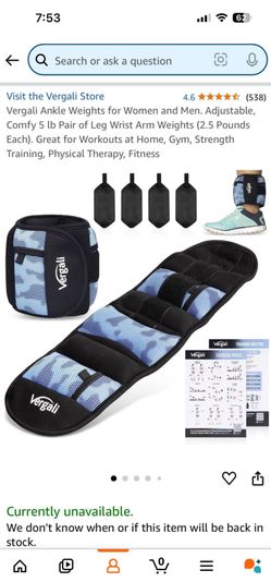 Ankle Weights Home Fitness 