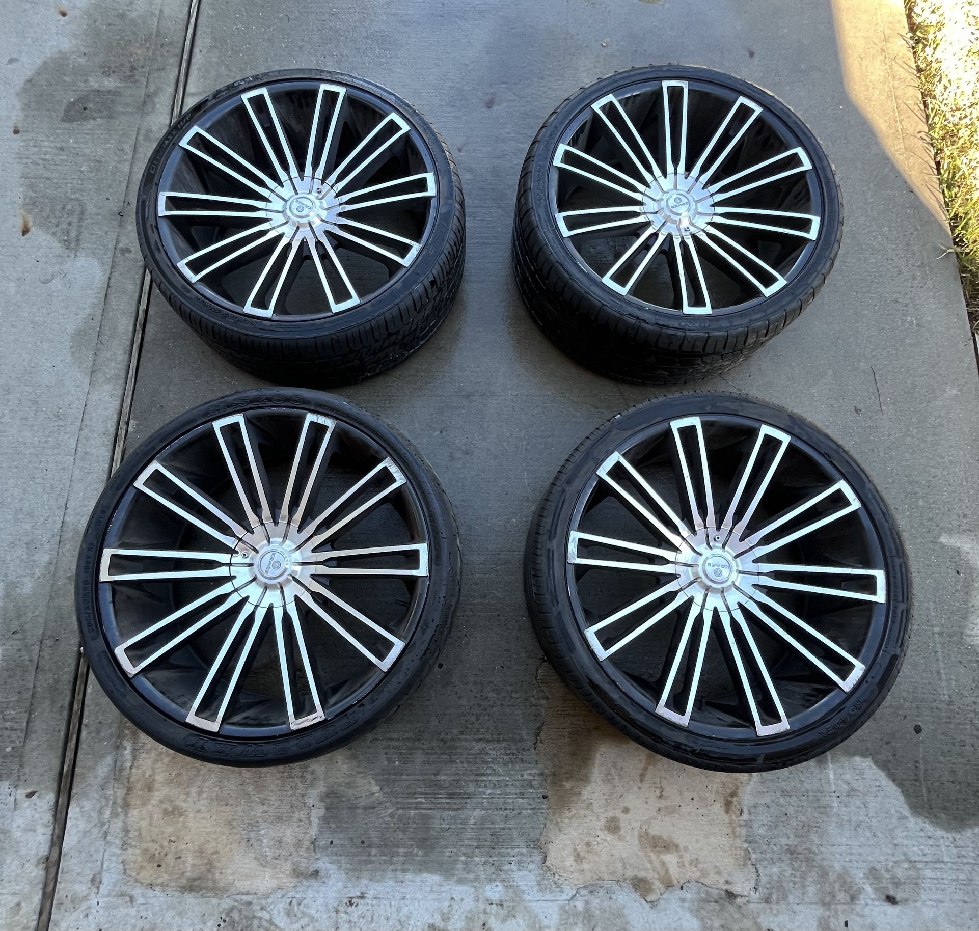 26 inch Rims And Tires for Sale in Houston, TX - OfferUp