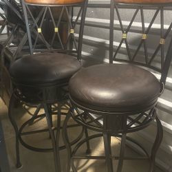 Brown Bar Stool Chairs-2