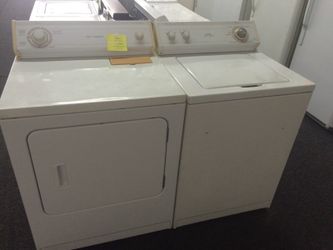 Washer and dryer