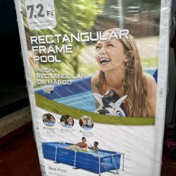 Rectangular Frame Pool / Piscina Chiquita Para Niños