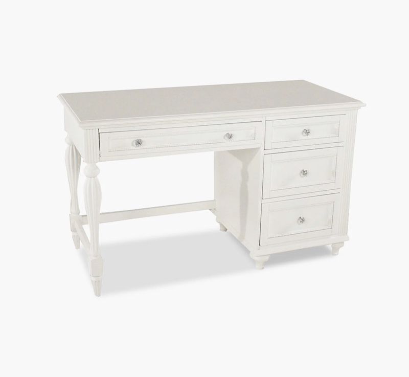 Chantilly White Desk With Matching Chair 