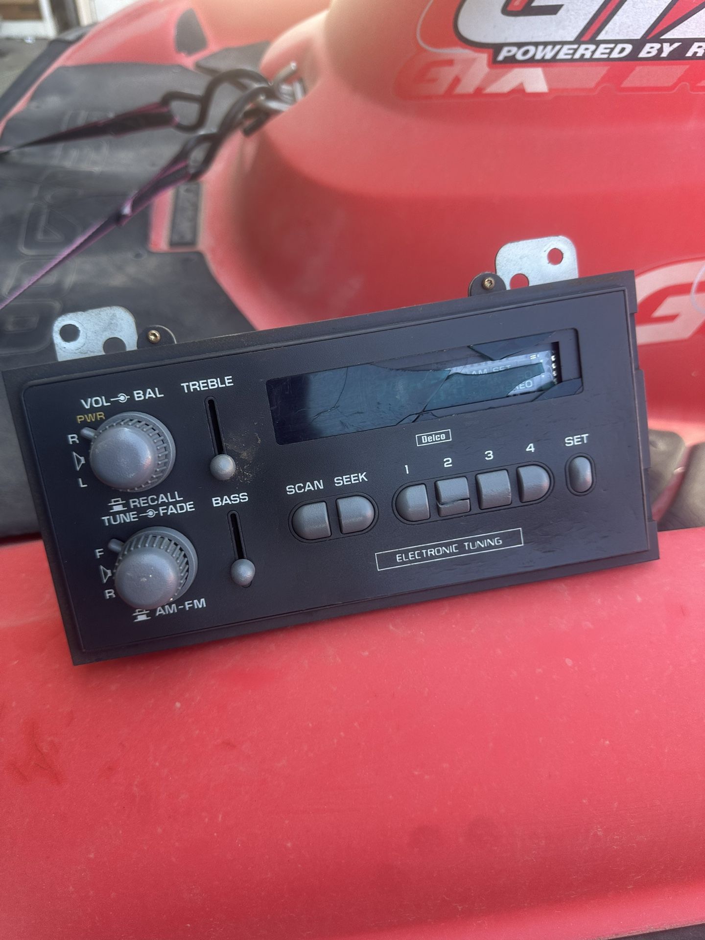 1997 CHEVROLET S10 PICKUP AM FM STEREO CASSETTE RADIO 