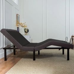 Lucid L300 Adjustable Queen Bed Frame With Head And Foot Incline