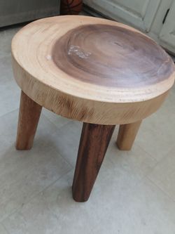 Vintage Heavy Duty Wood Stool