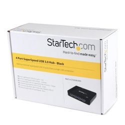 https://offerup.com/redirect/?o=U3RhclRlY2guY29t 4-Port USB 3.0 SuperSpeed Hub with Power Adapter 5Gbps - Portable Multiport USB-A Dock IT Pro - USB P
