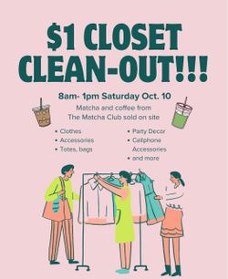 $1 Closet Sale