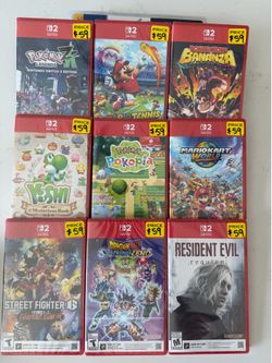 Switch 2 games new sealed $59 each