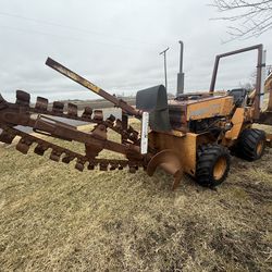 Case 360 trencher / backhoe