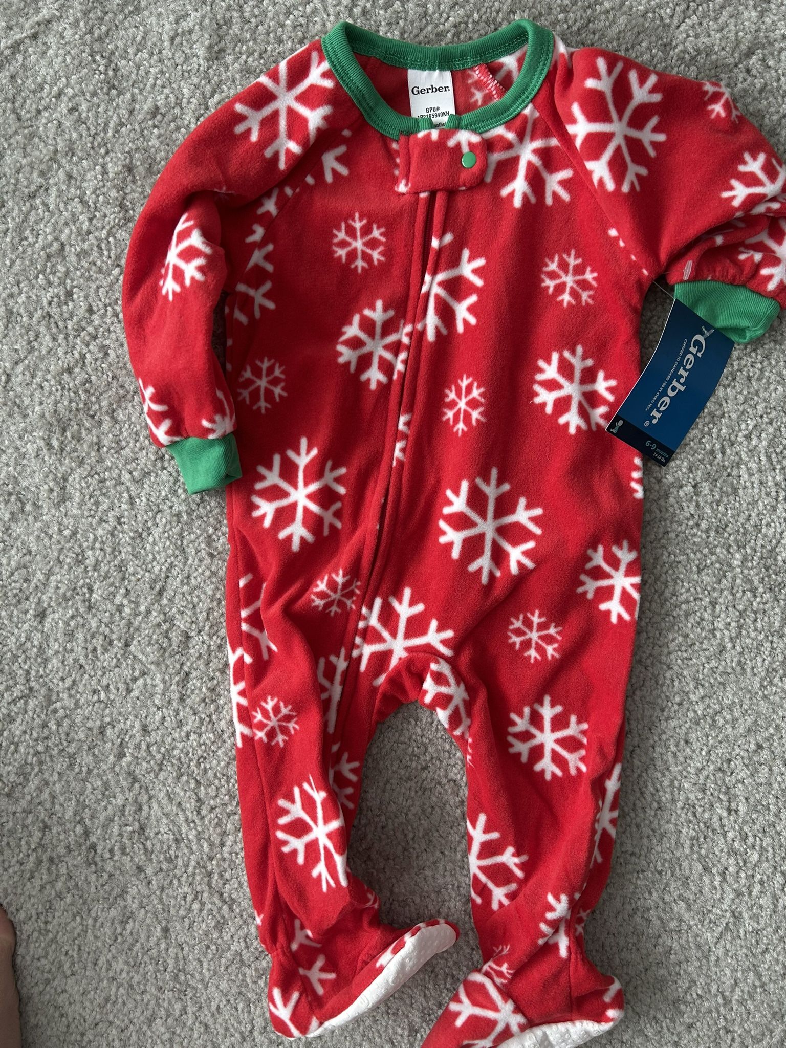 Brand new with tag Gerber fleece sleeper - 6-9 months