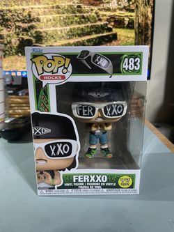 Funko Pop Rocks Ferxxo Aka Feid #483 Glows Un The Dark 