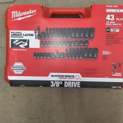 3 Piece Combo New Never Been Opened Tool Charger And Socket Shockwave Set