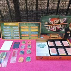 Are You Smarter Than A 5th Grader? Family Board Game By Hasbro 2007