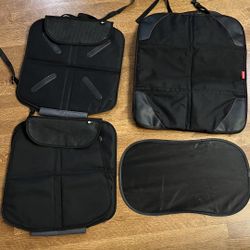 Car Seat Protector And Car Window Shade - $35