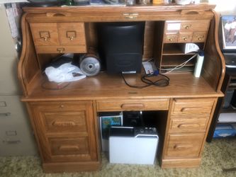 Beautiful roll top desk