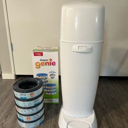Diaper genie with 5 refills