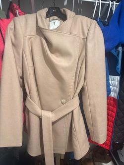 Like New - Ted Baker Beige Wool Coat