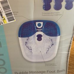 New Bubble Massage Foot Bath