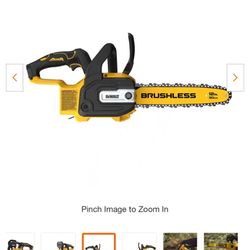 20V MAX 12 in. Cordless Battery Powered  Chainsaw 