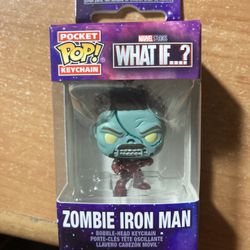 Zombie Iron Man Pocket Pop Keychain 