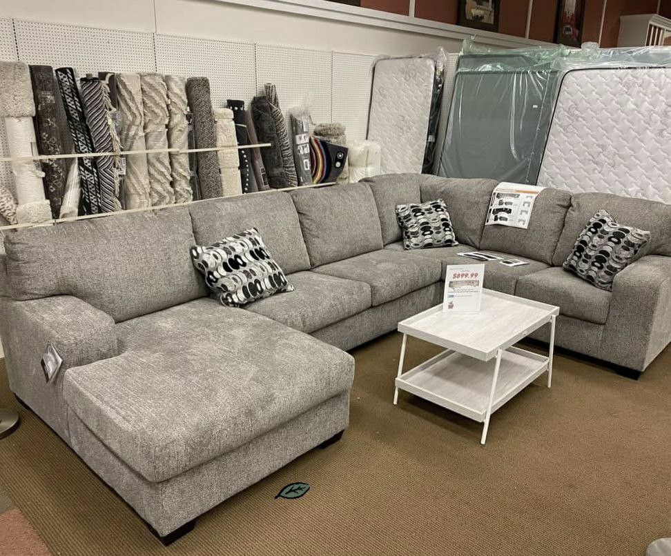 ⚡️Same Day/Next Day Delivery 🚚SPECIAL] Ballinasloe Platinum LAF Sectional