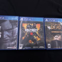 PS4 Games With Discs!