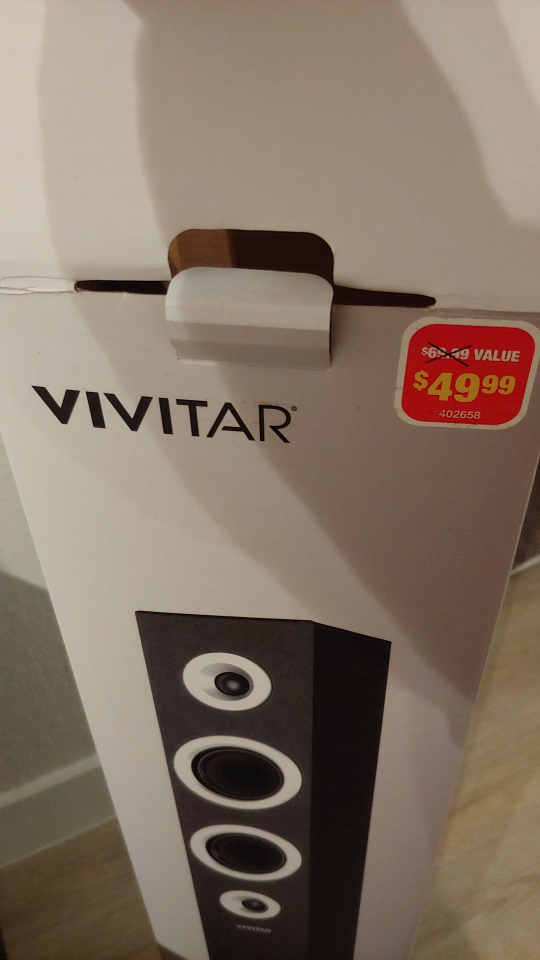 Vivitar bluetooth hotsell tower speaker