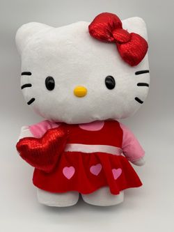 Hello Kitty Valentine's Day Plush Stuffed Animal