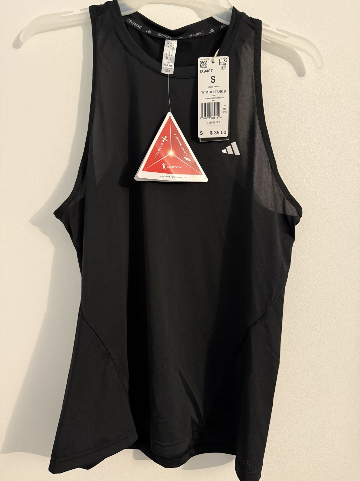 Adidas D4T Women’s Black Tank
