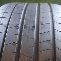315 35r21 Pirelli Pzero PZ4 Run Flat with 80% Tread 7/32 111Y Sku 23142 Road Force Balancing 