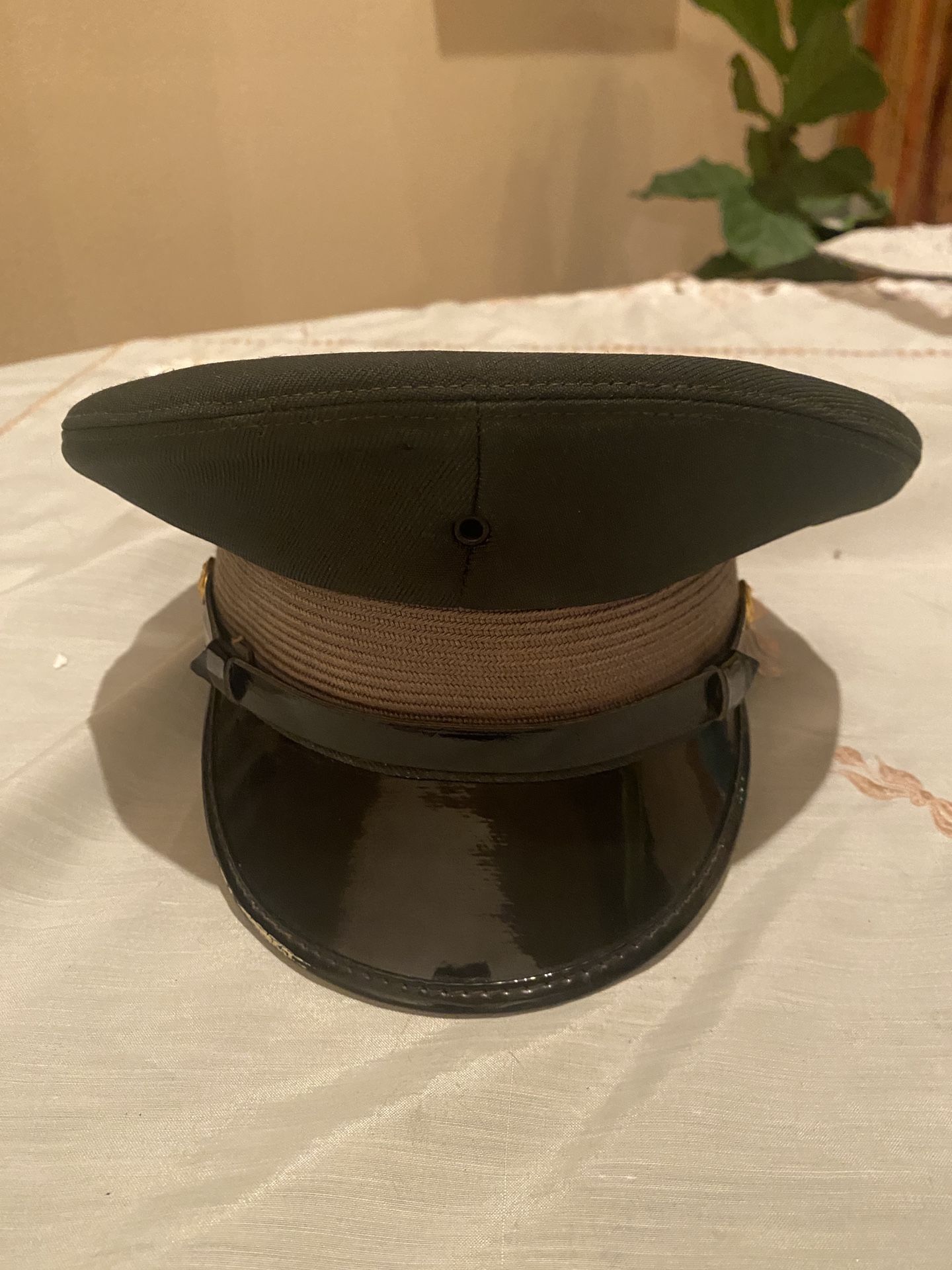 KEYSTONE Uniforms ROUND CAP POLICE FIRE Green Made In USA Used Size 2X’s