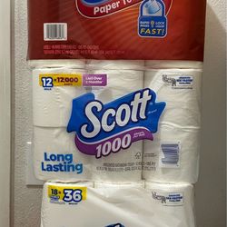 Paper Tissue Or Towel $10 Each