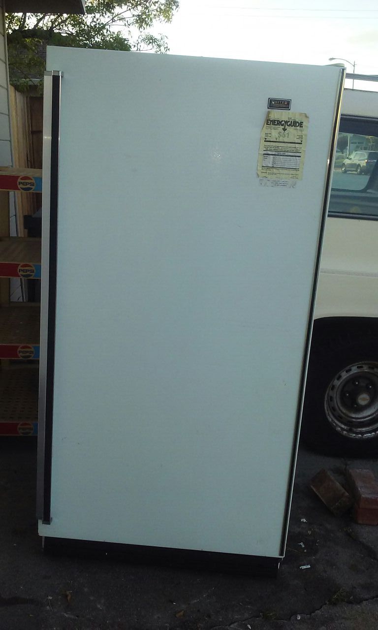 Upright United commercial heavy duty freezer