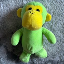 green & yellow monkey 