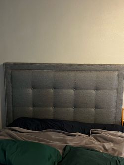 Adjustable bed frame with mattress