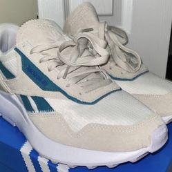 Reebok suede trainers