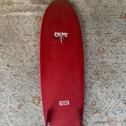 6'0 Crime Keel Fish Surfboard