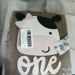 Cow High chair Banner 