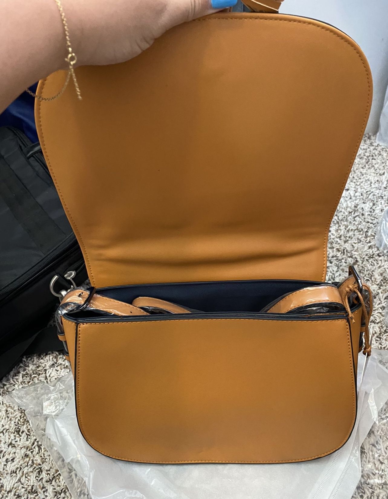 Name Brand Crossbody Backpack And Coin Purse for Sale in Mount Pleasant, TX  - OfferUp