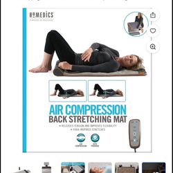  Homedics Air Compression Back Stretching Mat, 