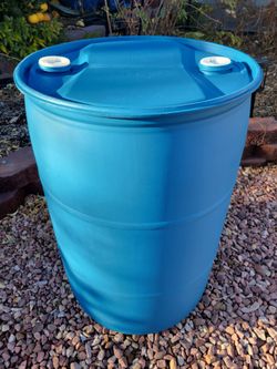 55 Gallon Food Grade Plastic Closed Tops