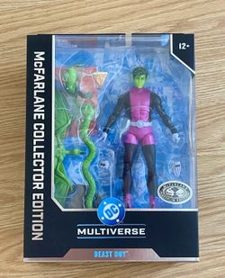 McFarlane DC Multiverse Beast Boy Platinum 2025 SDCC UCC Exclusive