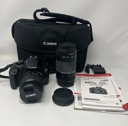 Canon EOS Rebel T6 DSLR Camera Bundle